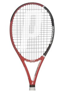 Prince Extreme Thunder 100 Raqueta tennis Rojo Blanco L 2 o L 3 Nuevo mit Funda