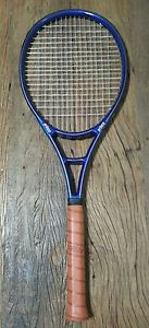 PRINCE GRAPHITE 14X18 LONGBODY MICHAEL CHANG 95 TENNIS  4 3/8 Strung 50 Pounds
