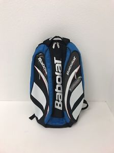 BABOLAT TEAM BACK PACK -tennis racket racquet bag - BLUE, White, & Black