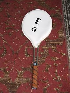 Vtg 1960s  Chemold Tennis Racquet  Endorsed by Rod Laver  Numbered w/cover