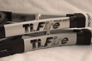 LOT OF 2 USED HEAD TITANIUM TI. FIRE RACKETS