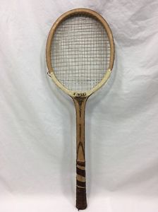 Vintage Exeter Chevron Super Tennis Racket Made In Pakistan Wooden