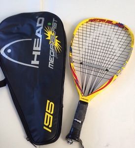 HEAD Megablast 195 Intelligence Racquetball Racket 3 5/8 Case