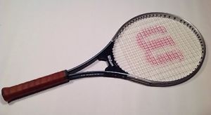 WILSON EXTRA II LARGEHEAD (ST VINCENT) 4 1/4 ALLOY VINTAGE TENNIS RACQUET