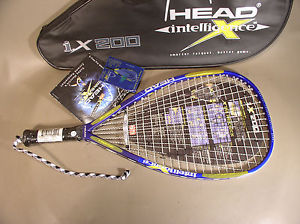 "NEW" Head Intelligence iX 200 racket with case and CD-ROM
