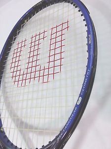 Wilson Purple Graphite 110 Quad Tennis Racket Grip 4 1/2 PWS Racquet