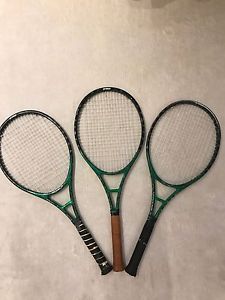 Prince EXO3 Graphite Raquet Set of 3 - Used size 4 1/4