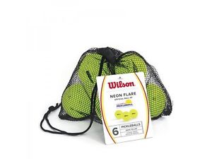 Wilson Neon Flare Pickleball Wiffle Practice Ball | New | 72 Balls | USA Ship
