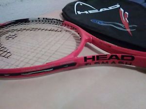 HEAD Tennis Racquet TI.Smash NWT Red & Black With Cover Titanium Oversized