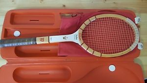 Wilson "The Jack Kramer Autograph" Wood Tennis Racquet