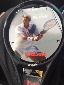 NEW Wilson Pro Staff Classic 7.5 si 95 Racquet, Original Case, No Strings 4 5/8