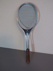 Vintage HEAD Master Tennis Racquet Racket Blue and Silver