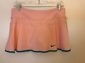 Nike Dri-FIT Tennis skirt Salmon with Green trimming XL