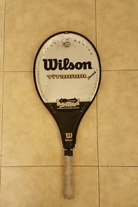 WILSON TITANIUM SERIES STRETCH TENNIS RACKET 4 1/4 L2