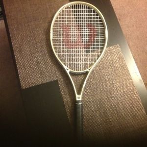 WILSON PRESTIGE HIGH BEAM SERIES . 4-3/8 WITH NEW YONEX OVERGRIP