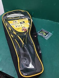 Speedminton S600 Badminton Set yellow and black