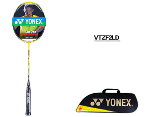 NEW YELLOW VOLTRIC Z-FORCE 2 II Racket LD VT-ZF II Bag+Grip+String FREE SHIP
