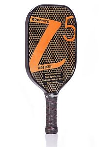 Best Seller***  Onix Graphite Z5 Pickleball Paddle 7.8 - 8.2 oz Wide Body Orange
