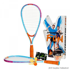 Fun Badminton Set Speed Ultimate All Heli Lights Glow Dark Anywhere Time