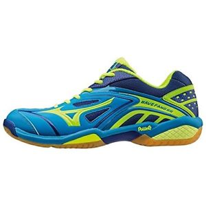 MIZUNO Badminton shoes WAVE FANG SS 71GA1510  Blue X yellow X blue