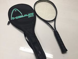 Head 660 Atlantis Tennis Racquet With Racket Case Bag Cover 4 5/8 Great Shape