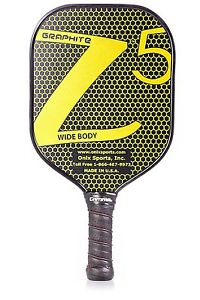 Best Seller***  Onix Graphite Z5 Pickleball Paddle 7.8 - 8.2 oz Wide Body Yellow