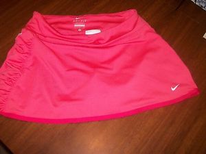 Nike Dri-Fit Women's S Petites Pink Stretch Skirt/Shorts Tennis golf