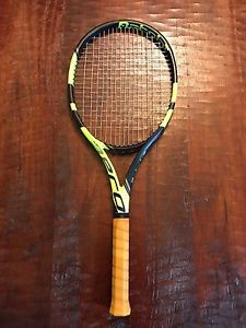 Babolat Pure Aero VS Tour Tennis Racquet Leather Grip 4 1/4 Grip