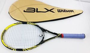 Wilson BLX Pro Limited Tennis Racquet 4- 1/4" Grip with Bag Case