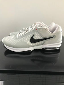 Nike Air Max Cage Men's Tennis Shoe 554875-003 Size 12 - ONLY used 30 minutes