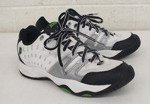 Prince High-Quality White Leather Tennis Shoes US Men's 6.5 EU 39 Fast Shipping