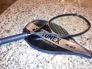 Classic Yonex REXBORON 27 Tennis Racquet 4 5/8"New Grip RB-27 With Original Case