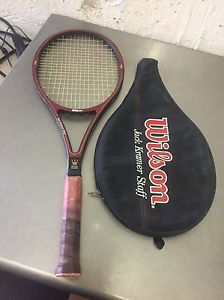 WILSON JACK KRAMER STAFF TENNIS RACKET with COVER