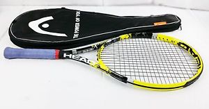 Head Extreme YouTek Tennis Racquet 4- 1/4" Grip with Bag Case