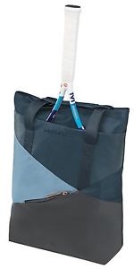 HEAD WOMEN'S 2-WAY CLUB 16/17 tennis racquet bag -1 racket- Blue/Brown - Reg $60