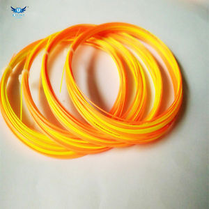High Rebound Rainbow 0.66 badminton racquet string,10pcs/lot,28-35LBS ,2colors