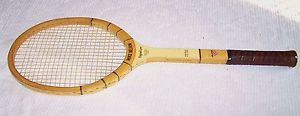 Vintage Mike Belkin Kawasaki Japan Wood Tennis Racquet
