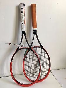 New Head Prestige tennis racquets, grip size 4-3/8"