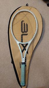 Forte Spirit graphite composite midsize tennis racket with BLX Wilson case