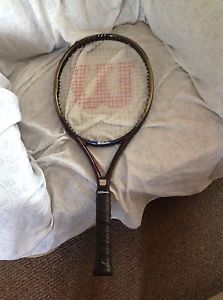 Wilson Super Quad Stretch 125 Oversize Tennis Racquet 4 1/2