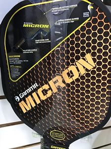 NEW GAMMA MICRON FIBERGLASS COMPOSITE PICKLEBALL PADDLES MID-WEIGHT  8.1 OZ