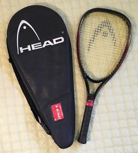HEAD BIG BANG PYRAMID POWER OVERSIZE GRAPHITE TENNIS RACKET W/CASE NEW 4 3/8