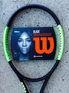 NEW 2017 Blade SW104 Autograph CV Tennis Racquet 4 3/8 free shipping