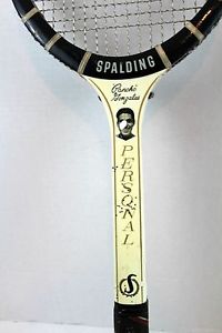 spalding tennis racquet Pancho Gonzales personal woodstar light 4.5 photo prop
