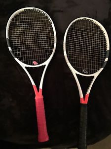 2 Babolat Pure Strike 18/20 Tennis Rackets 2017