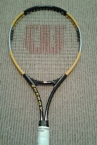 Wilson Energy Racquet, Grip 4-3/8", Used, Has New Grip Installed