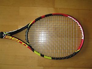 2015 Babolat AeroPro Drive French Open Tennis Racquet  4 1/8"