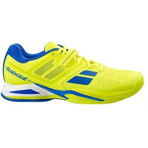 Babolat "New" Propulse Men's Tennis Shoes Yellow/Blue Size 11 1/2