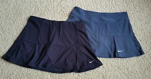Lot 2 Women's Nike Dri-Fit Tennis Running Skirt/Skort/Shorts SZ M