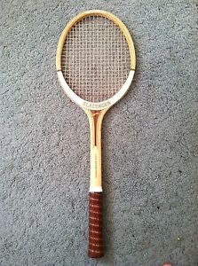 Vtg Slazenger Challenge No. 1 Wood Tennis Racket Light 4 1/2